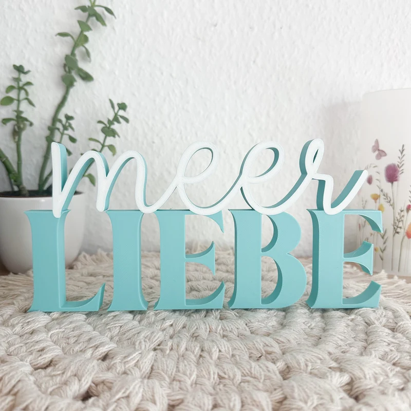 Meer Liebe Deko Aufsteller