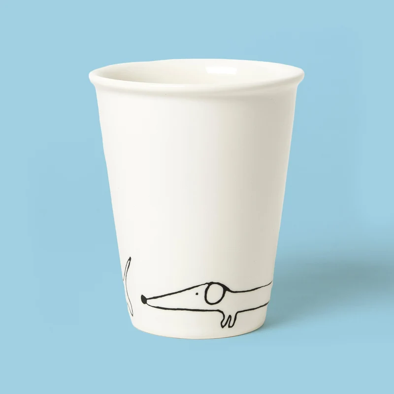 Becher helen b "Teckel" | Design Mug mit Illustrationen von Helen Blanchaert