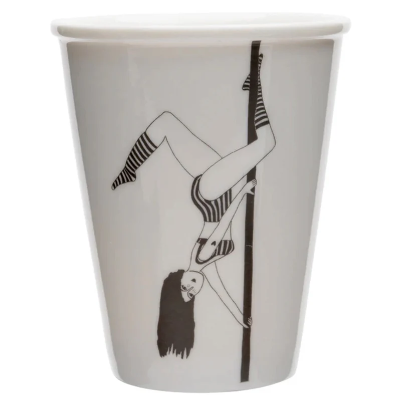 Becher helen b "Poledancer" | Design Mug mit Illustrationen von Helen Blanchaert