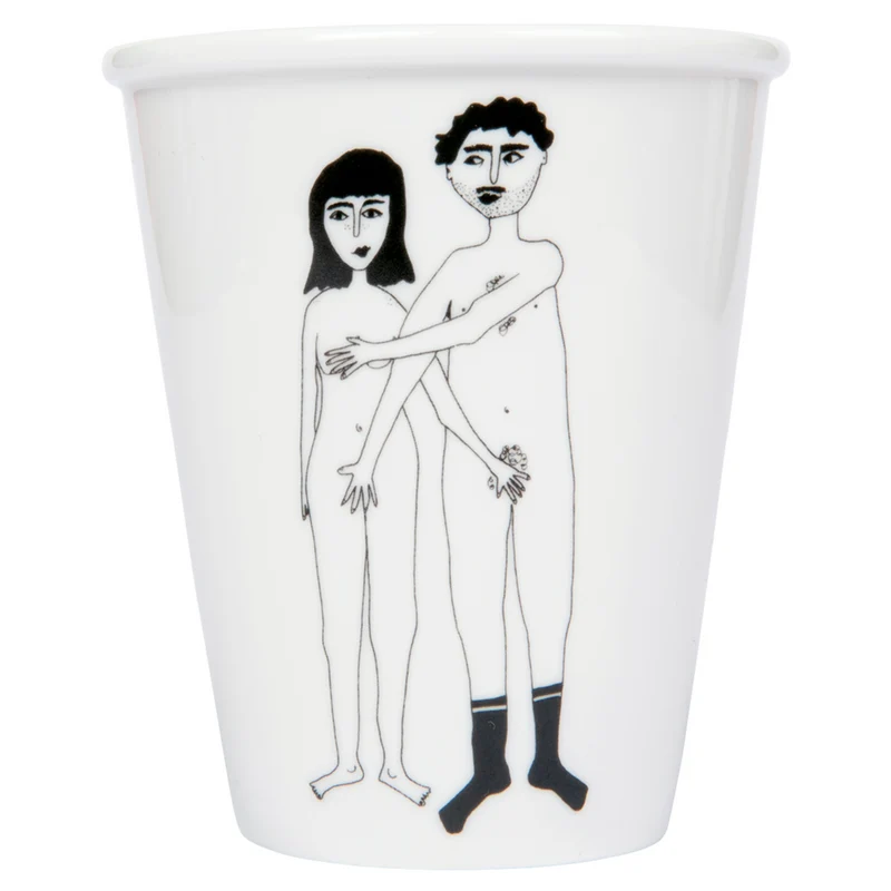 Becher helen b "Naked Couple" | Design Mug mit Illustrationen von Helen Blanchaert