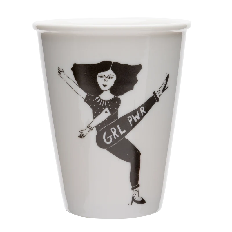 Becher helen b "Grl Pwr" | Design Mug mit Illustrationen von Helen Blanchaert