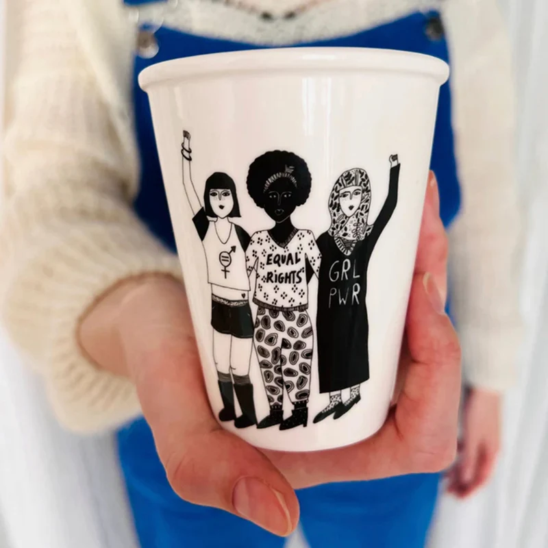 Becher helen b "Female Power" | Design Mug mit Illustrationen von Helen Blanchaert