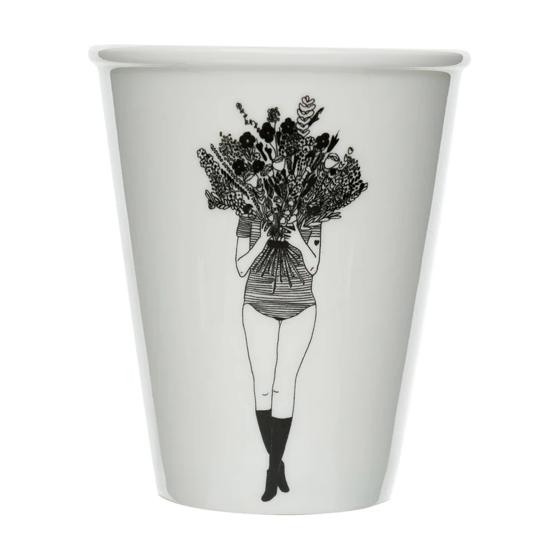 Becher helen b "Flower Girl" | Design Mug mit Illustrationen von Helen Blanchaert