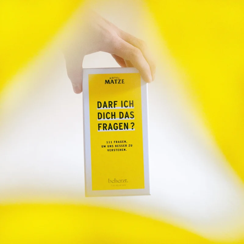 Kartenset Darf ich dich das fragen