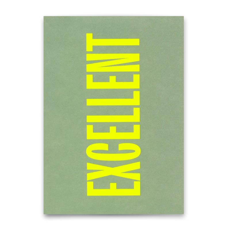 Postkarte "Excellent" | Schöne Karte für jeden Anlass
