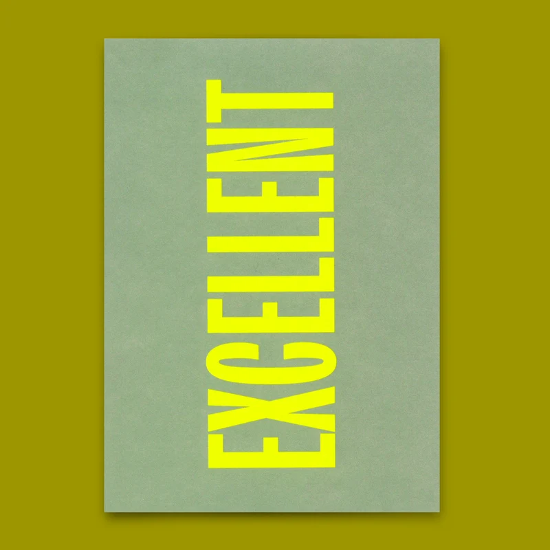 Postkarte "Excellent" | Schöne Karte für jeden Anlass