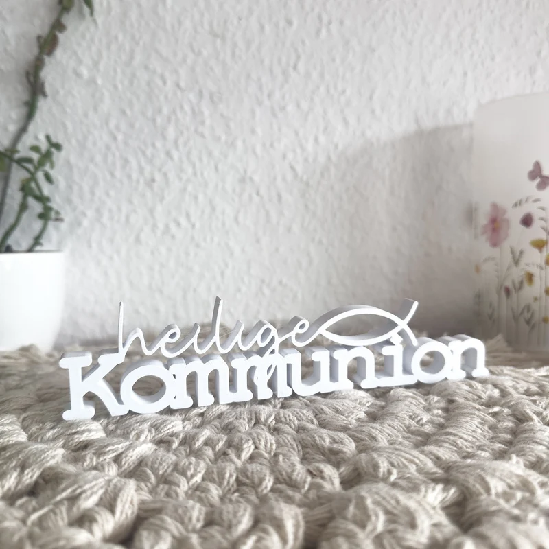 Heilige Kommunion Deko Aufsteller