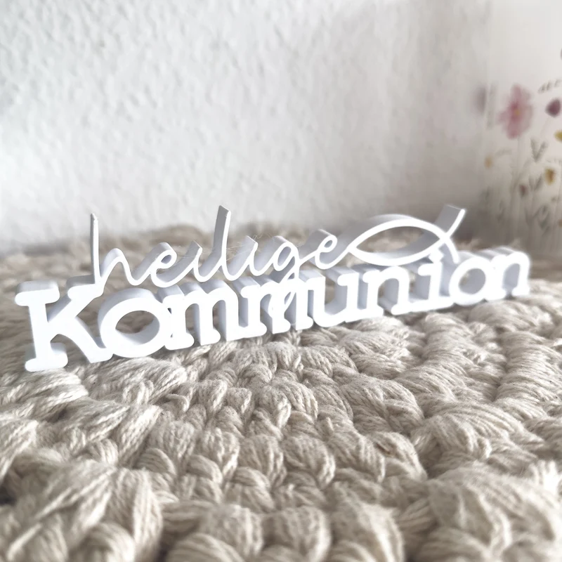 Heilige Kommunion Deko Aufsteller