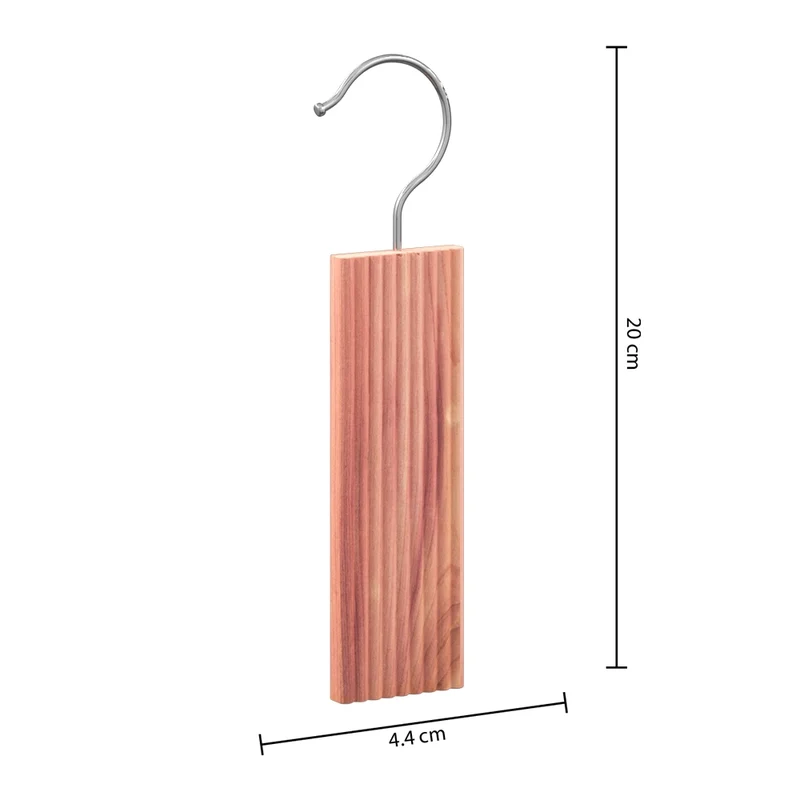 Anti-Motten-Kleiderbügel aus Zedernholz 2 Stück Five®