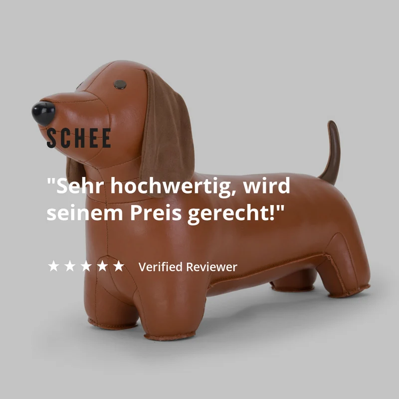 Türstopper Züny Teckel Tan brown
