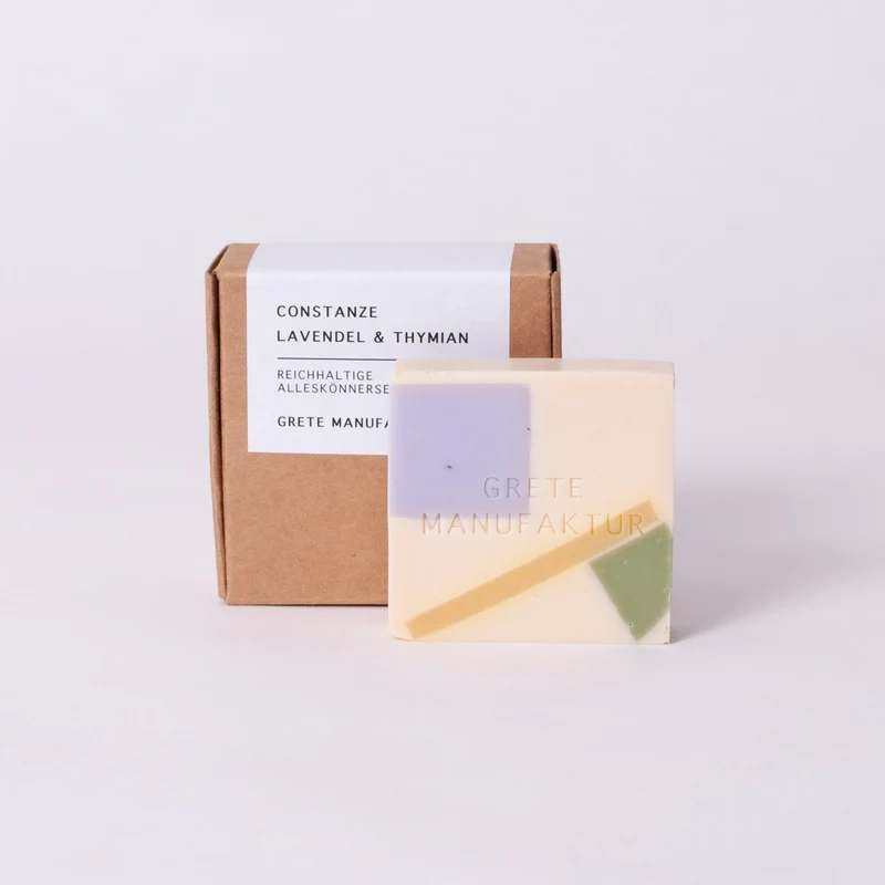 Seife Grete Manufaktur Constanze (Lavendel/Thymian)