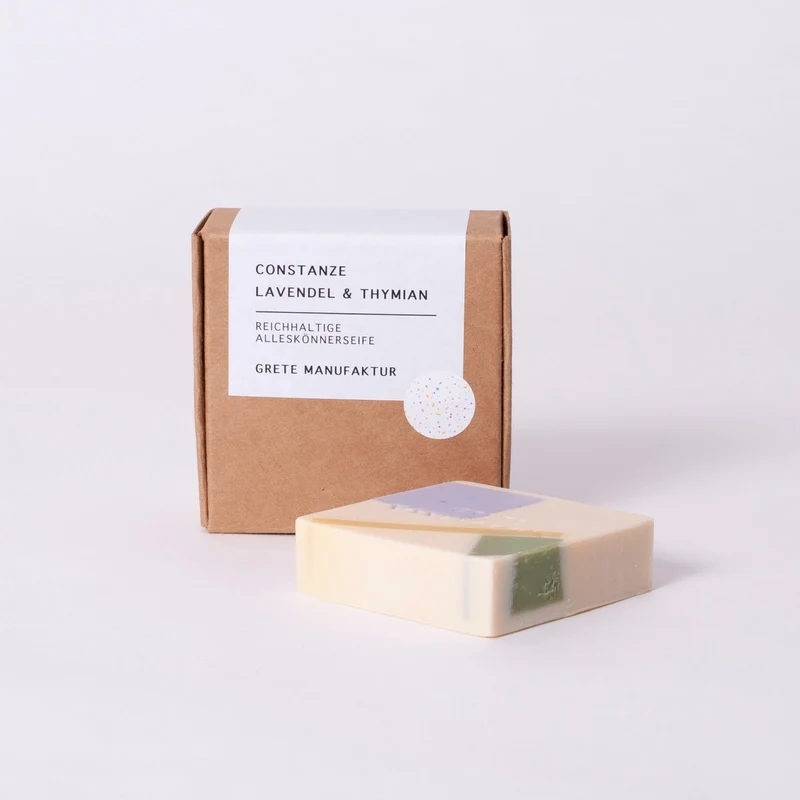 Seife Grete Manufaktur Constanze (Lavendel/Thymian)