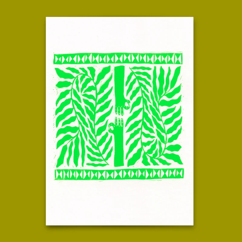 Postkarte "Jungle" | Besondere Karte für jeden Anlass