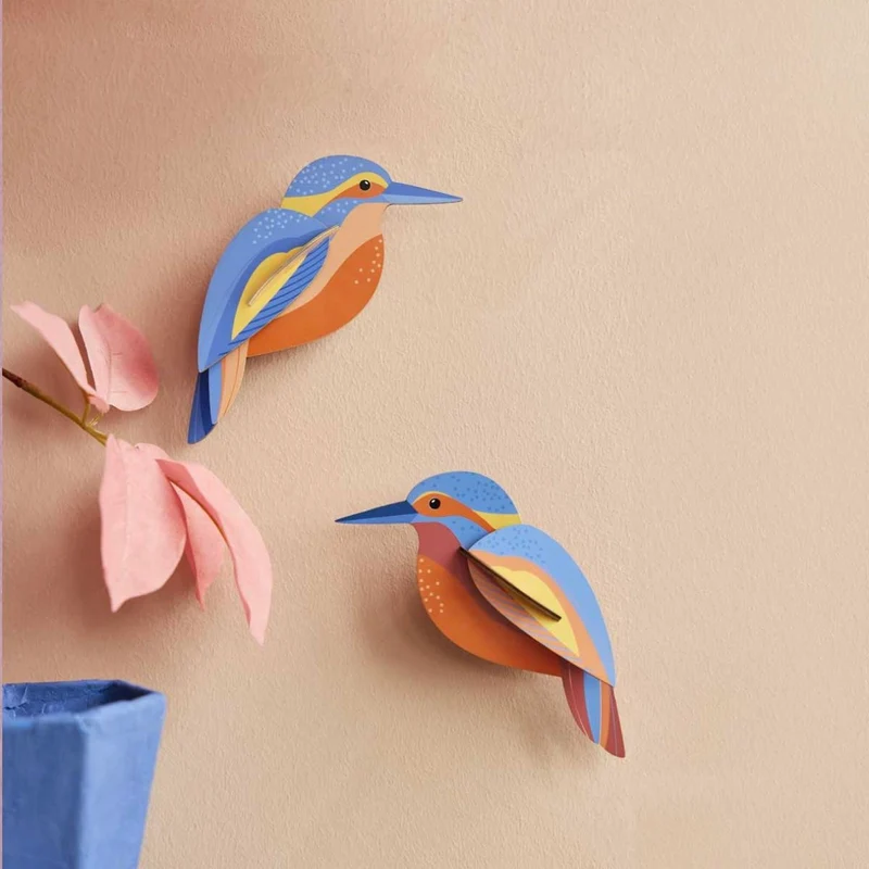 Wanddeko „Kingfishers“ Studio ROOF | Bunte Akzente für dein Zuhause