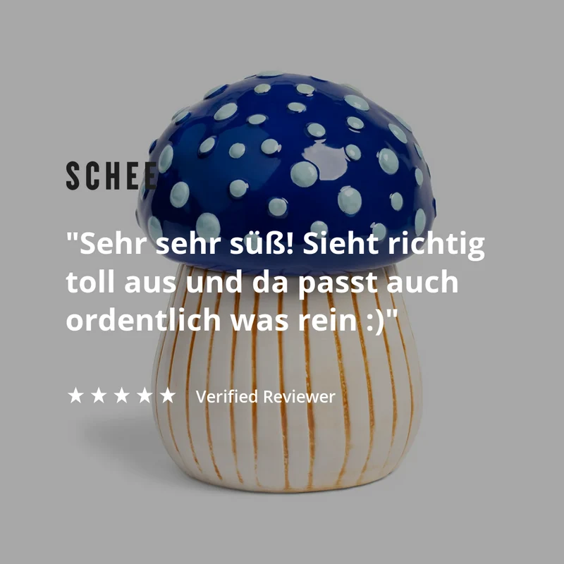 Vorratsglas &Klevering „Magic Mushroom“ | Medium Glas für besondere Vorräte