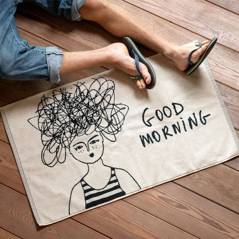 Badematte helen b „Good Morning“ | Illustrationen von Helen Blanchaert