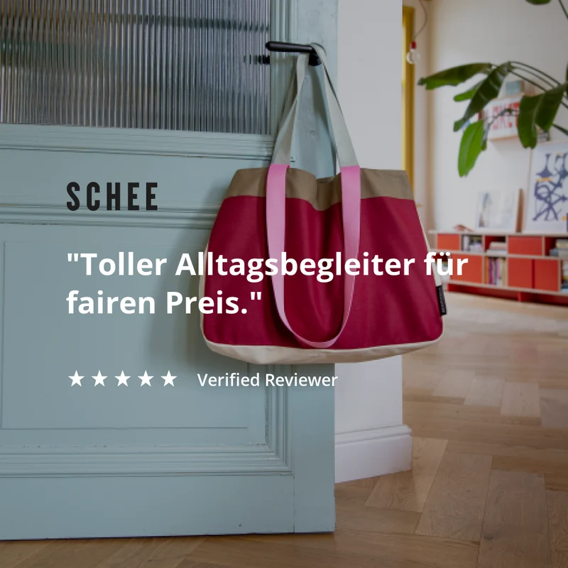 Canvas Tasche "Emma" | Remember | Vielseitige Begleiterin für Shopping & Strand