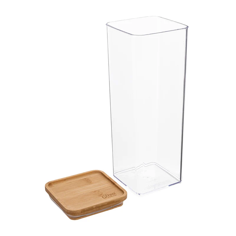 Luftdichter Vorratskanister 2,0 Liter Bambusdeckel Five®
