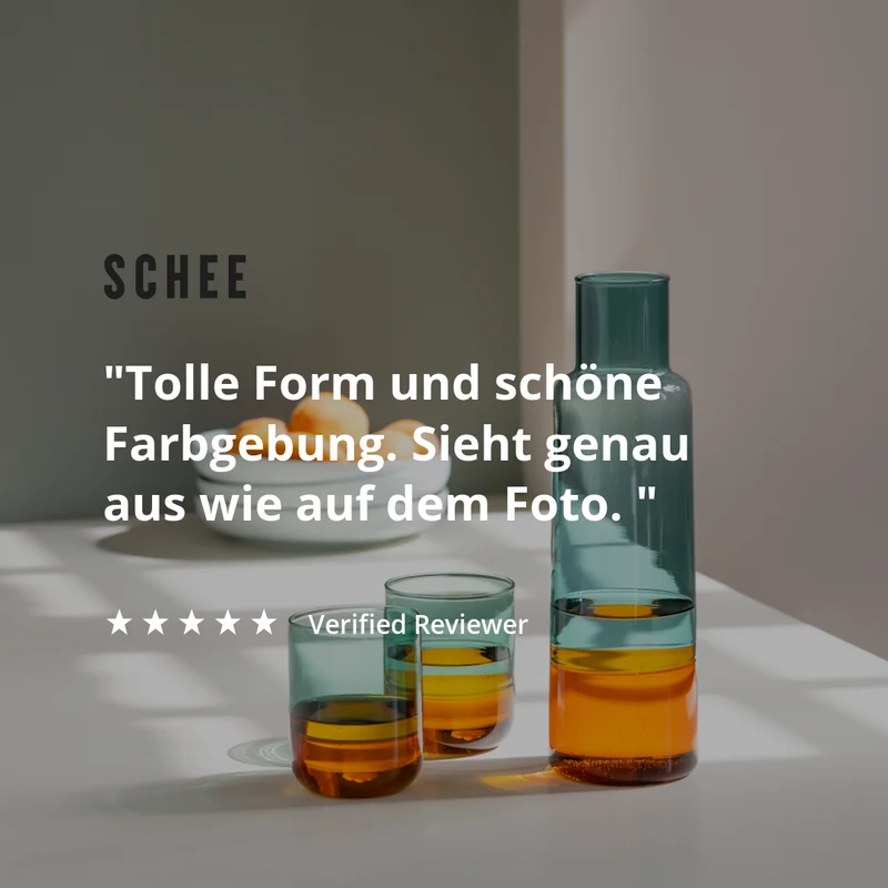 Karaffe aus Glas | Remember