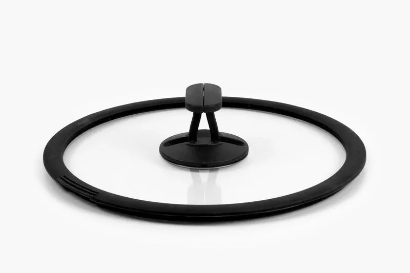 nesto Topf Deckel mit Silikonrand Ø 24 cm, schwarz