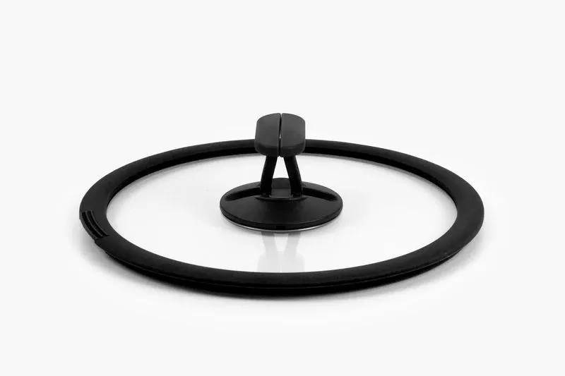 nesto Topf Deckel l mit Silikonrand Ø 22 cm, schwarz