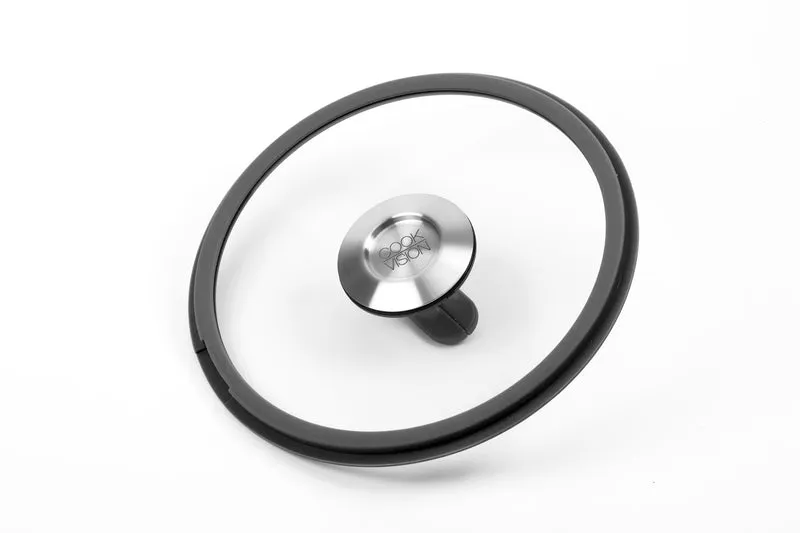 nesto Topf Deckel l mit Silikonrand Ø 22 cm, schwarz