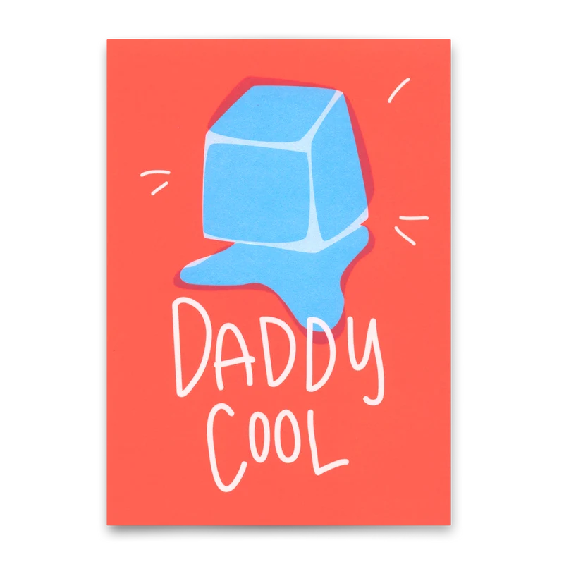 Postkarte "Daddy Cool" | Coole Karte zum Vatertag