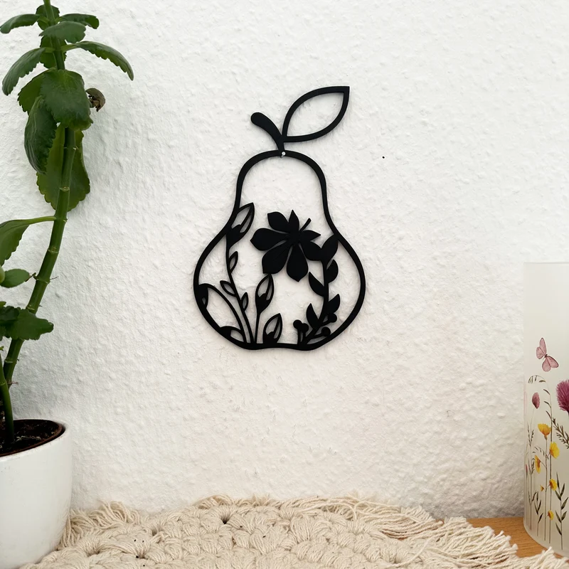 Birne Wandbild