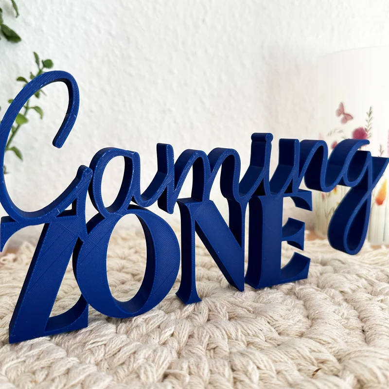 Gaming Zone Deko Aufsteller