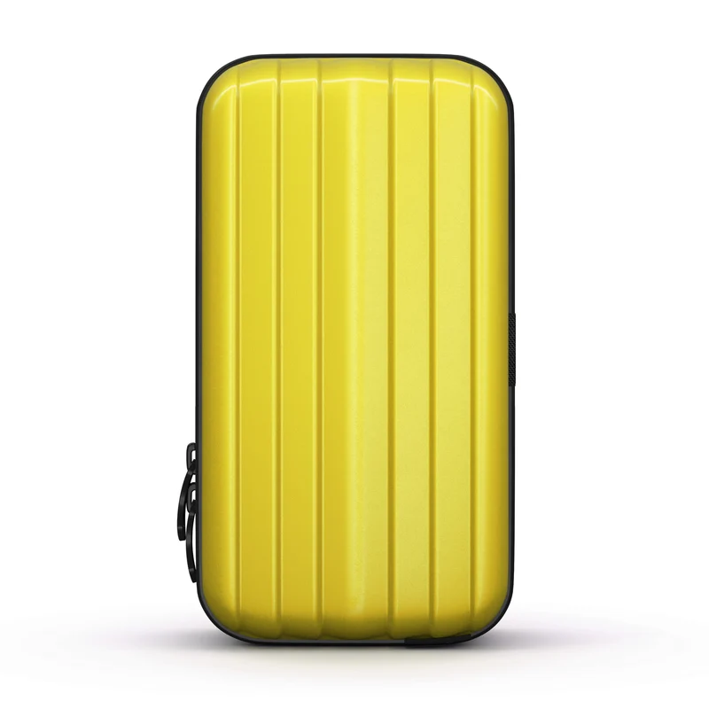 unicase Kosmetiktasche gelb