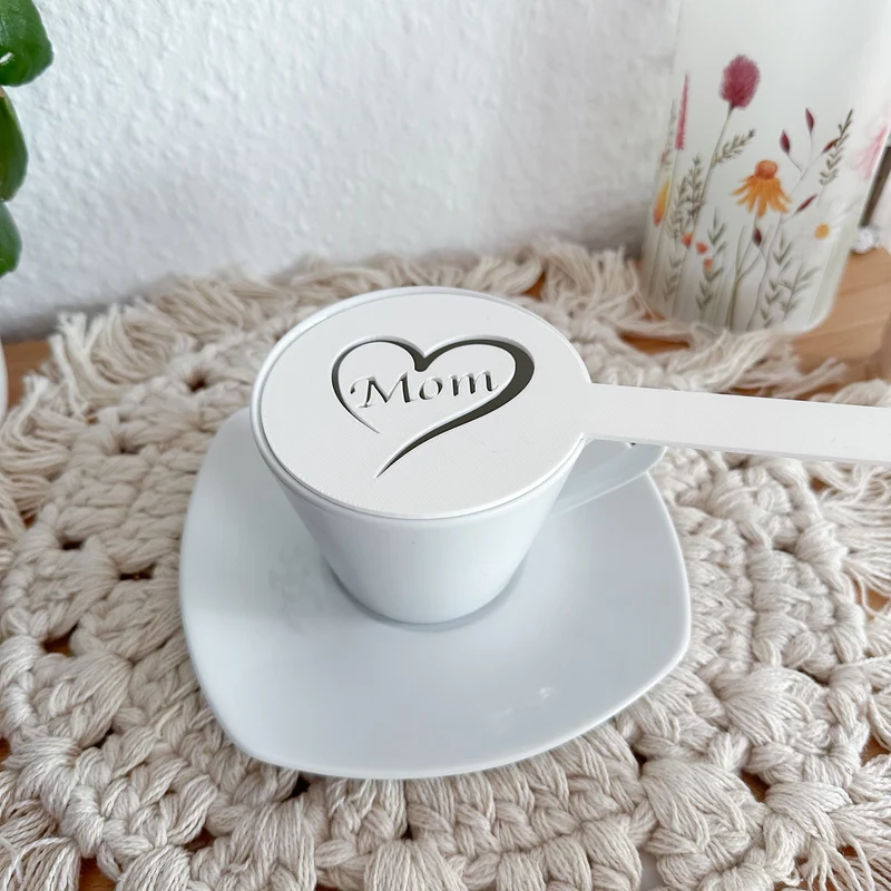 Kaffee Schablone Mom