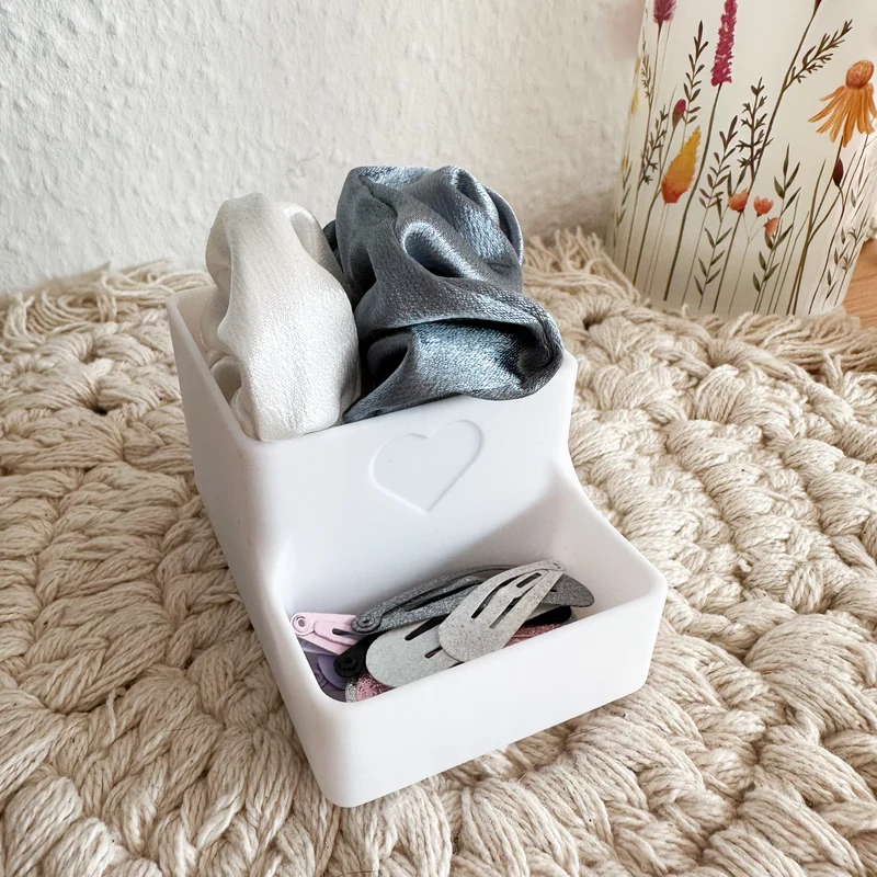 Aufbewahrungsbox für Haargummis & Haarspangen