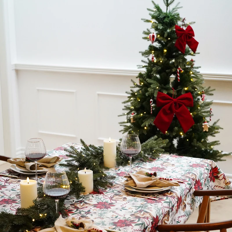 Nordic X'mas Tischdecke 140 x 320 cm