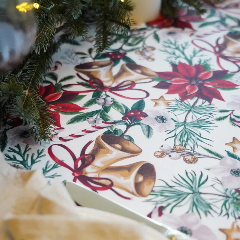 Nordic X'mas Tischdecke 140 x 320 cm