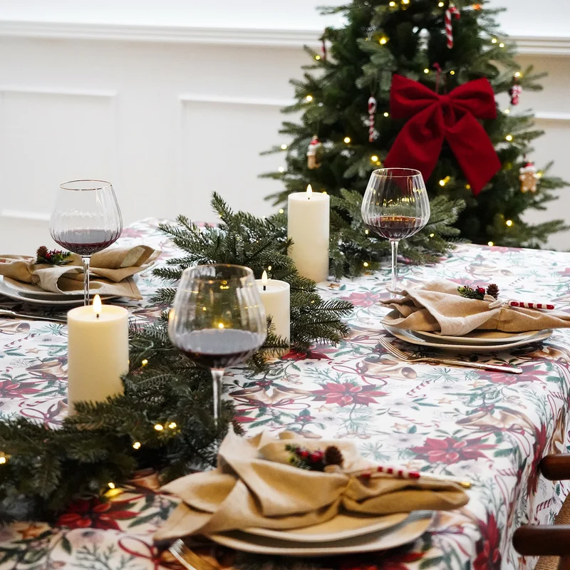 Nordic X'mas Tischdecke 140 x 320 cm