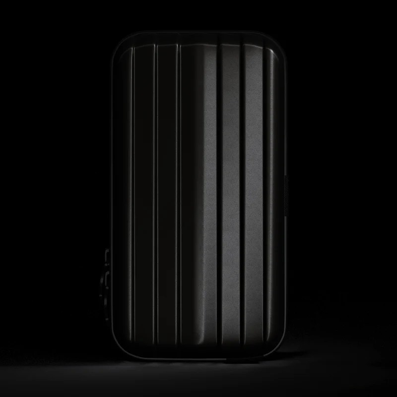 unicase Kosmetiktasche schwarz