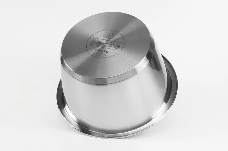 nesto Edelstahltopf Ø 24 cm x 15,0 cm, 5,1l