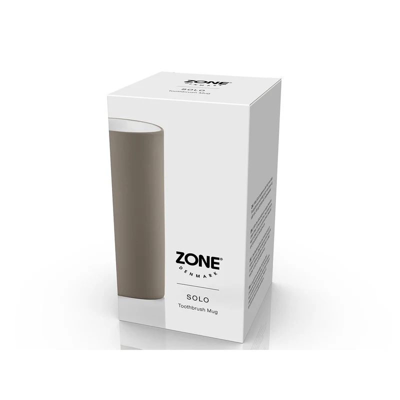 Zone Denmark Zahnbürstenbecher Solo Taupe