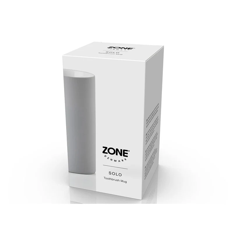 Zone Denmark Zahnbürstenbecher Solo Soft Grey