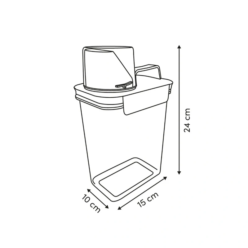 Wasmiddel dispenser 1.7 liter Five®