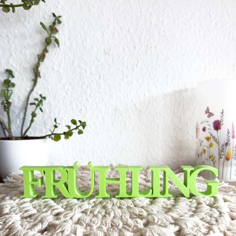 Frühling Deko Aufsteller