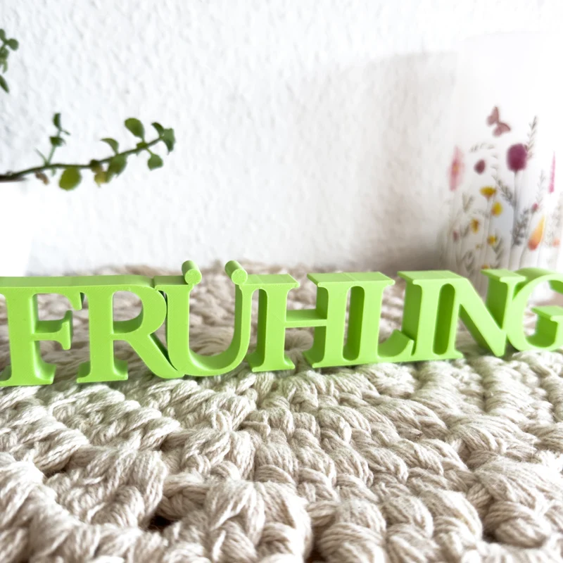 Frühling Deko Aufsteller