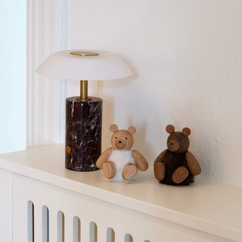 Nero Marmor LED-Lampe