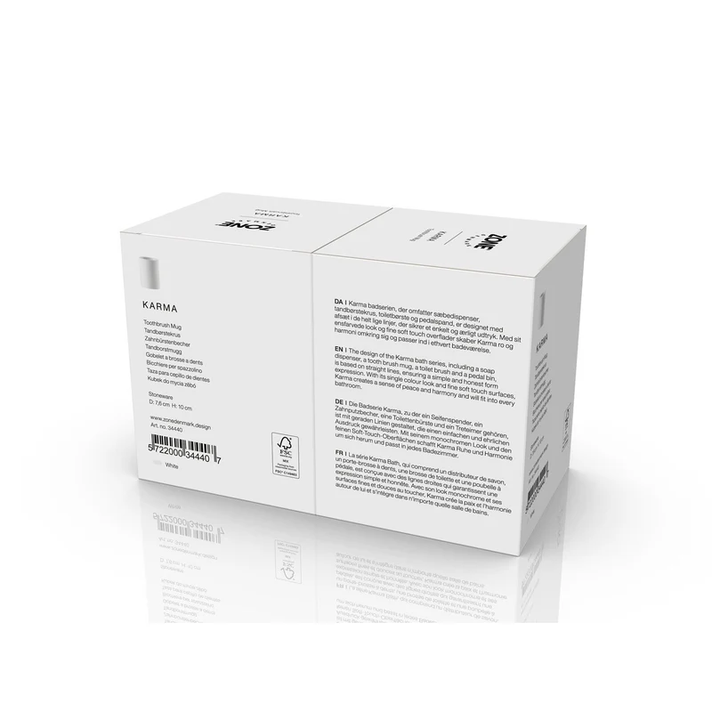 Zone Denmark Zahnbürstenbecher Karma White