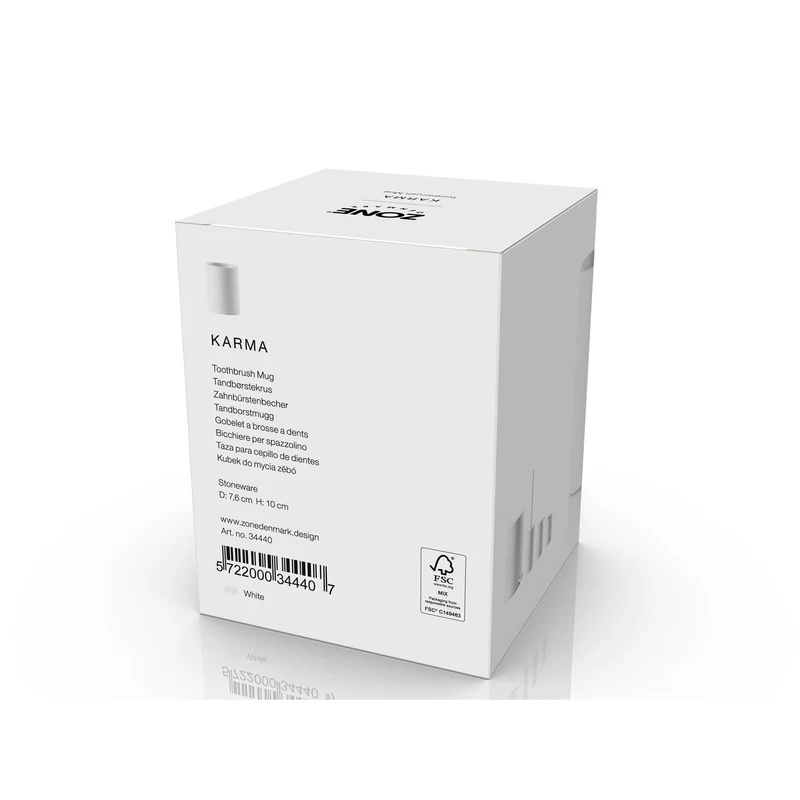 Zone Denmark Zahnbürstenbecher Karma White