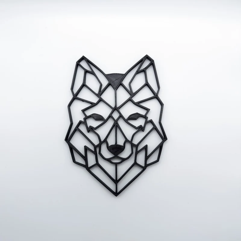 Wolf - Wand Deko
