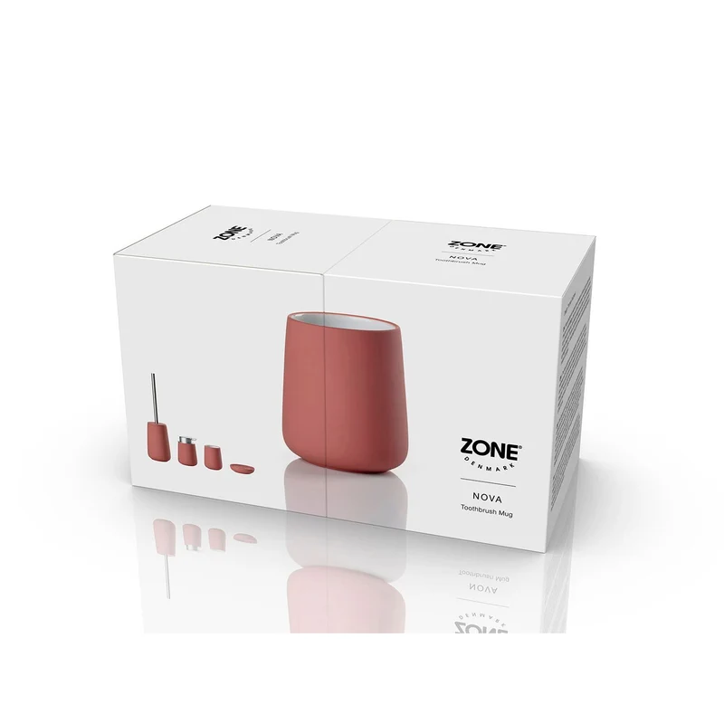 Zone Denmark Zahnbürstenbecher Nova Peach Red