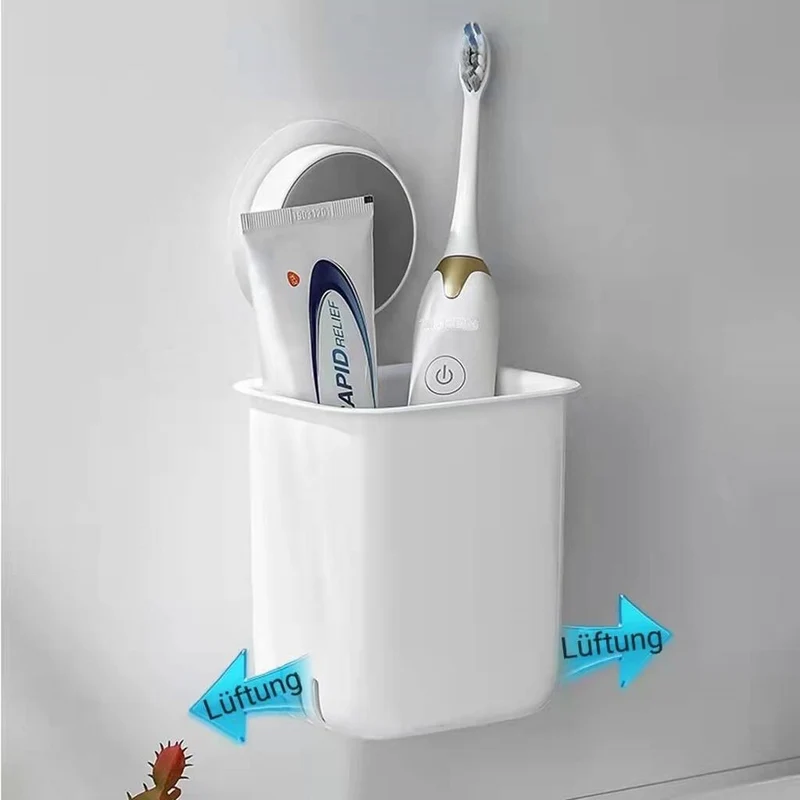 CRELIV Multifunktionales BADEZIMMER- und KÜCHE-Hängebox, Make-Up Organizer. OHNE Bohren