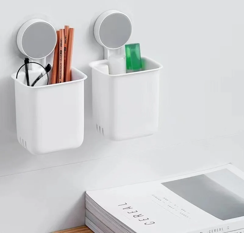 CRELIV Multifunktionales BADEZIMMER- und KÜCHE-Hängebox, Make-Up Organizer. OHNE Bohren