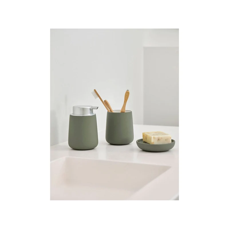 Zone Denmark Zahnbürstenbecher Nova Olive green